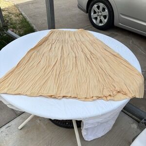 New Frontier Flowing Prairie High Waisted Maxi Skirt Size Extra Large 3 Tier